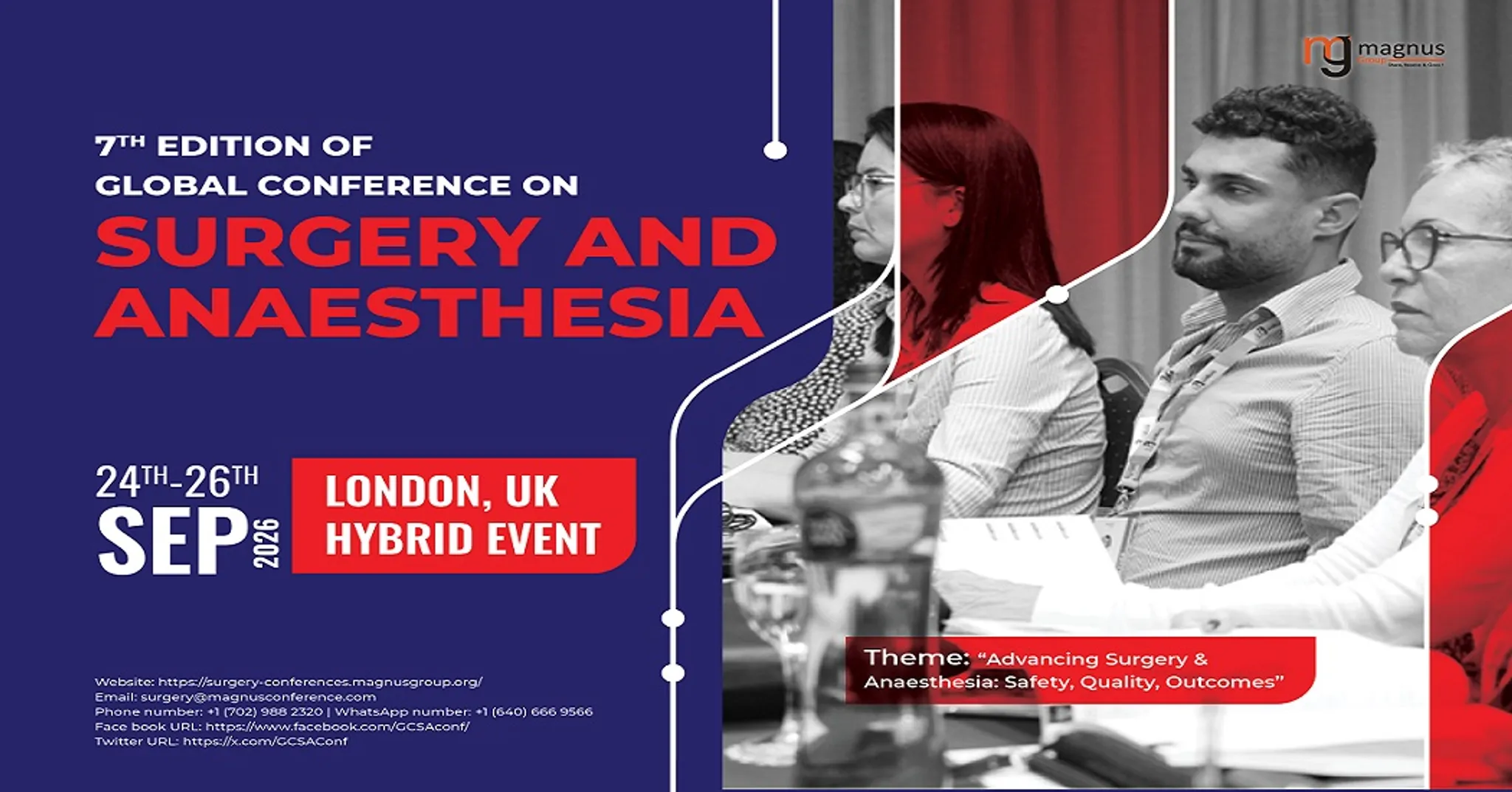 7th Edition of Global Conference on Surgery and Anaesthesia